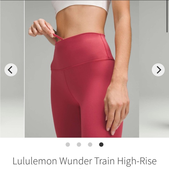NWT wunder train tight 25" vintage rose size 2 lululemon - Picture 12 of 13